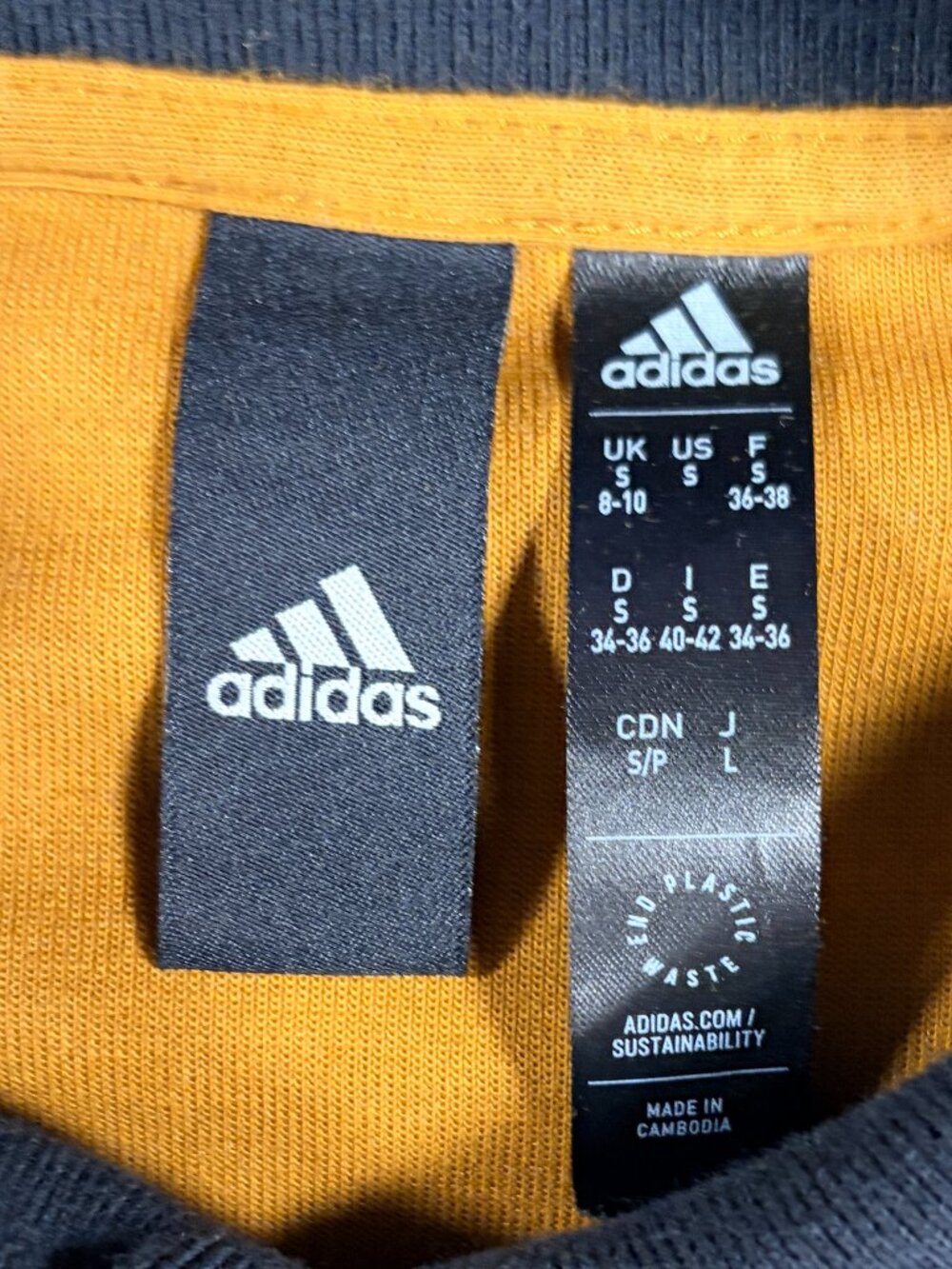 Adidas Women's Crop Track Sweatshirt - Women's Size S - Like New - 2208 - Picture 2 of 3